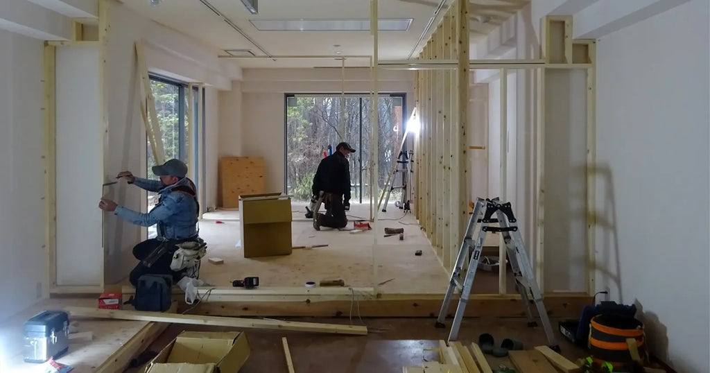 金熊香水リゾナーレ八ヶ岳本店 内装工事進行中!