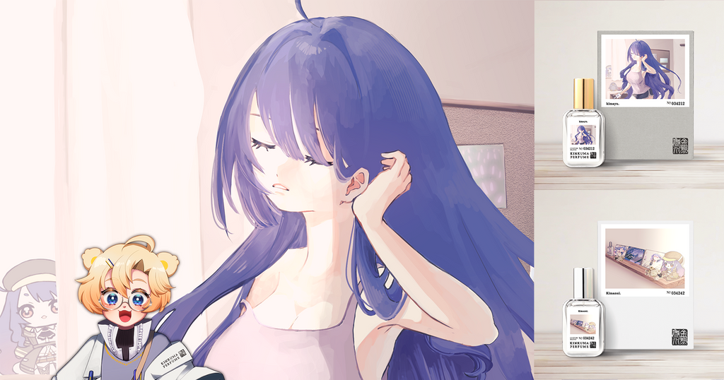 Vsinger 拠鳥きまゆコラボ香水 「kimayu.」「kimanui.」 期間限定発売!