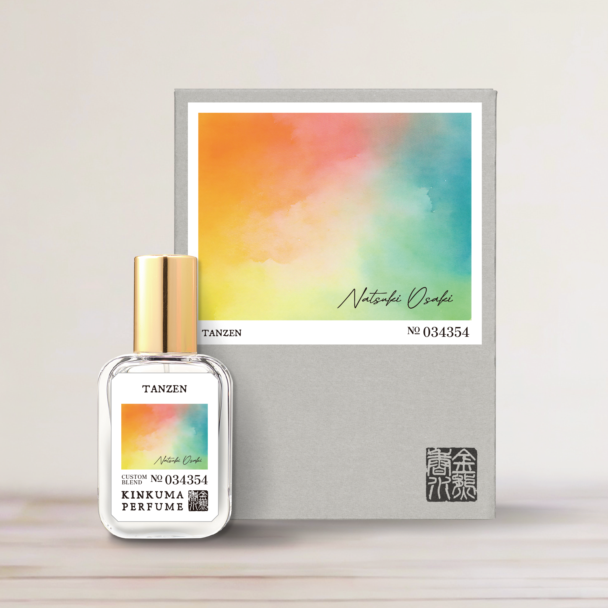 受注生産】金熊香水×ステージナタリー 大崎捺希 コラボ香水 「TANZEN」 受注生産】金熊香水×ステージナタリー 大崎捺希 コラボ香水 「TANZEN」
